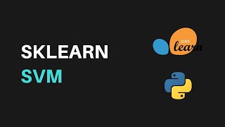 Machine Learning Tutorial with sklearn SVM Classification SVC [upl. by Kirk]