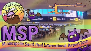 MinneapolisSaint Paul International Airport  MSP  Terminal 1 Airport Tour [upl. by Rella]