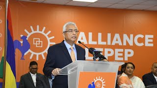 Alliance Lepep  discours de Pravind Jugnauth [upl. by Lutim]