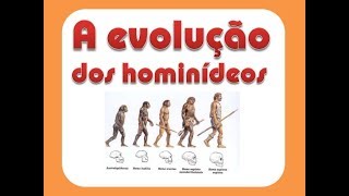 A EVOLUÇÃO DOS HOMINÍDEOS  HISTÓRIA EM MINUTOS [upl. by Yrret942]