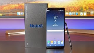 Samsung Galaxy Note 8 Unboxing amp Review [upl. by Atilegna]