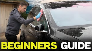 HOW TO WASH A CAR FOR BEGINNERS [upl. by Nobie]