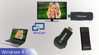 How to use Miracast for Windows 81 [upl. by Nayr]