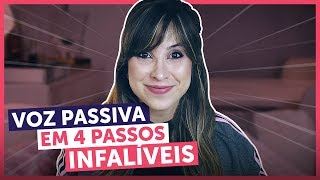 Como usar a VOZ PASSIVA Passive voice  English in Brazil [upl. by Nofpets600]