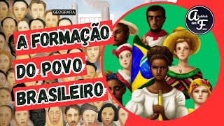 A FORMAÇÃO DO POVO BRASILEIRO GEOGRAFIA [upl. by Akeemat]