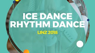 Marjorie Lajoie  Zachary Lagha CAN  Ice Dance Rhythm Dance  Linz 2018 [upl. by Rotceh]