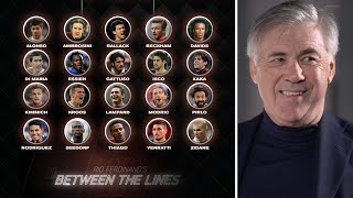 Carlo Ancelotti picks his dream midfield  Rio Ferdinands Between The Lines [upl. by Keppel960]