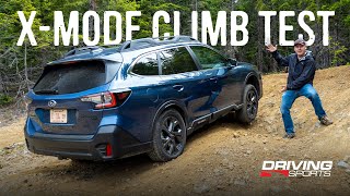 Subaru XMode Offroad Climb Test  Outback Onyx XT [upl. by Nolyarg341]