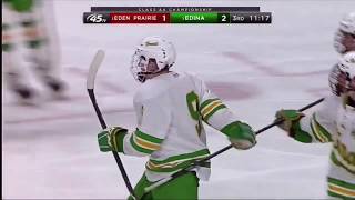 2019 Minnesota High School Hockey AA Championship Edina vs Eden Prairie [upl. by Nnylahs]