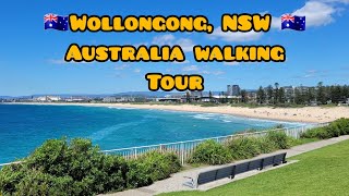 🇦🇺 WOLLONGONG NSW AUSTRALIA WALKING TOUR [upl. by Cohette935]