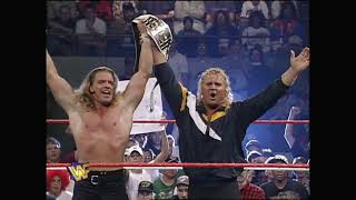 Triple H wins Intercontinental Title for 1st time after Mr Perfect turns on Marc Mero WWF [upl. by Esiocnarf759]