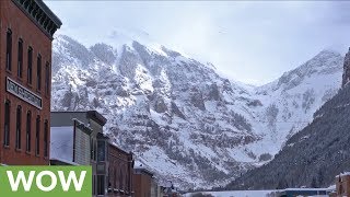 Massive avalanche in Aspen captured on camera [upl. by Trawets330]