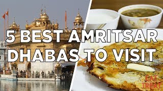 5 Best Dhabas To Visit in Amritsar [upl. by Socrates]