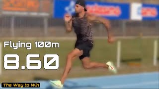 Marcell Jacobs  Fastest 100m Ever Seen [upl. by Allicserp]