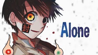 Nightcore  Alone  Nico Collins Lyrics [upl. by Straus]