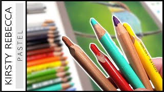 How to use PASTEL PENCILS  A complete BEGINNER guide [upl. by Anivle596]