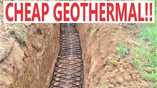 My DIY Geothermal System Was So CHEAP [upl. by Ayotas]