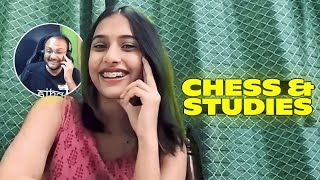 Divya Deshmukh Choses Between CHESS amp STUDIES [upl. by Atterol483]