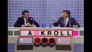 Scrabble with Chuck Woolery and game show hosts Part 1 [upl. by Eleazar]