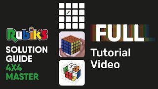 Rubiks Master 4x4 Full Tutorial [upl. by Hoshi373]