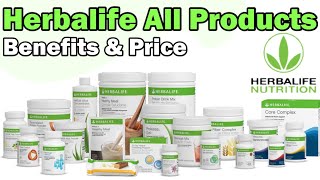 Herbalife All Products Details with Price  Herbalife Nutrition Products List [upl. by Akinna]