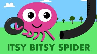 Itsy Bitsy Spider  Childrens Nursery Rhyme  The Nursery Channel [upl. by Ahsenak]