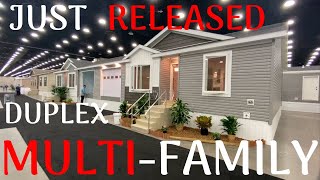 Just released multifamily duplex double wide mobile home Never before seen setup Home Tour [upl. by Adnopoz]