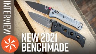 New Benchmade Knives 2021 Lineup Unveiled  Virtual SHOT Show [upl. by Standush]