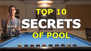 How to Play Pool  Top 10 SECRETS of Pool [upl. by Aihseit]