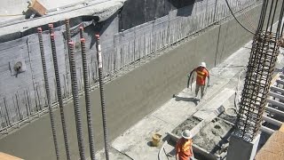 How to Build a Structural Shotcrete Wall UCLA Hospital Project [upl. by Arek]