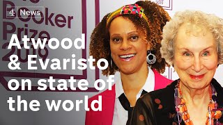 Booker winners Margaret Atwood and Bernadine Evaristo on the state of the world [upl. by Dowlen]