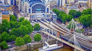 A Walk Around Londons Charing Cross Railway Station [upl. by Domella959]