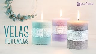 Velas aromaticas cilindricas [upl. by Edrock621]