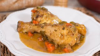 Pollo a la Cerveza Muy Fácil RECETA SIN HORNO  Muslitos [upl. by Irabaj]