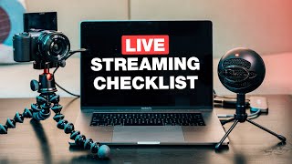 The Ultimate Live Streaming Equipment Checklist [upl. by Lucina]