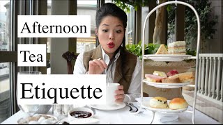 Afternoon Tea Etiquette  HOW TO  🥂 [upl. by Ruy]