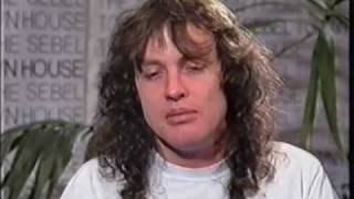 ANGUS YOUNG INTERVIEW ON MTV AUSTRALIA 1988 ACDC [upl. by Ajit]