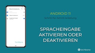 GoogleSpracheingabe einausschalten Android 11 [upl. by Hteik435]