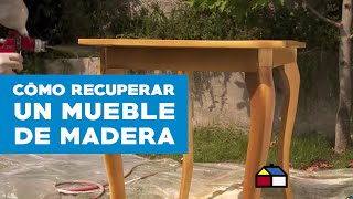 Cómo recuperar y actualizar un mueble de madera [upl. by Dorlisa]