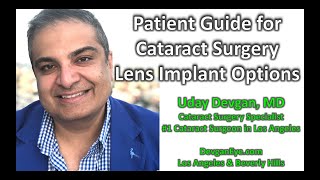 Patient Guide for Cataract Surgery Lens Implant Options [upl. by Misab756]