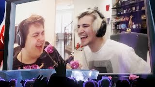 Best Voices on Twitch  xQc and Poke Karaoke on Twitch Sings  xQcOW [upl. by Yehc]