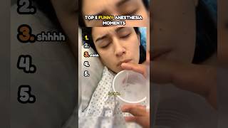 Top 5 Funniest Anesthesia Reactions part 34 🤣 shorts [upl. by Laurianne]