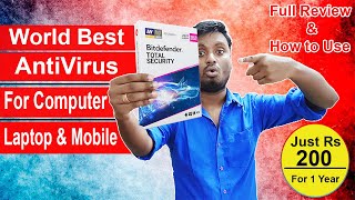 World Best Antivirus Bitdefender Total Security 2023 Full Review  Full Guide How to Install amp Use [upl. by Herb]