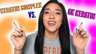 GK KERATIN vs KERATIN COMPLEX  Which Treatment Is Better [upl. by Freberg90]