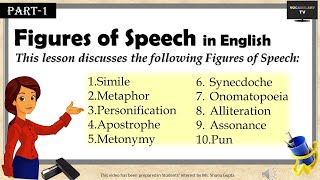 Top22 Figures of Speech in English Part1 [upl. by Lenoj]