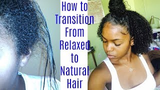 How to Transition from Relaxed to Natural Hair [upl. by Esimaj175]