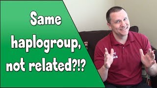 Why two men with the same haplogroup arent related  Genetic Genealogy [upl. by Norreht759]