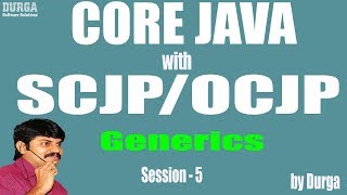 Core Java With OCJPSCJP Generics Part5  generics method [upl. by Einra677]