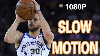 Stephen Curry Shooting Form Slow Motion 2019 1080P Part 1 [upl. by Neahs]