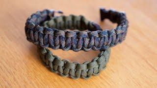 SUPER EASY Paracord Bracelet in 90 SECONDS [upl. by Jezrdna]